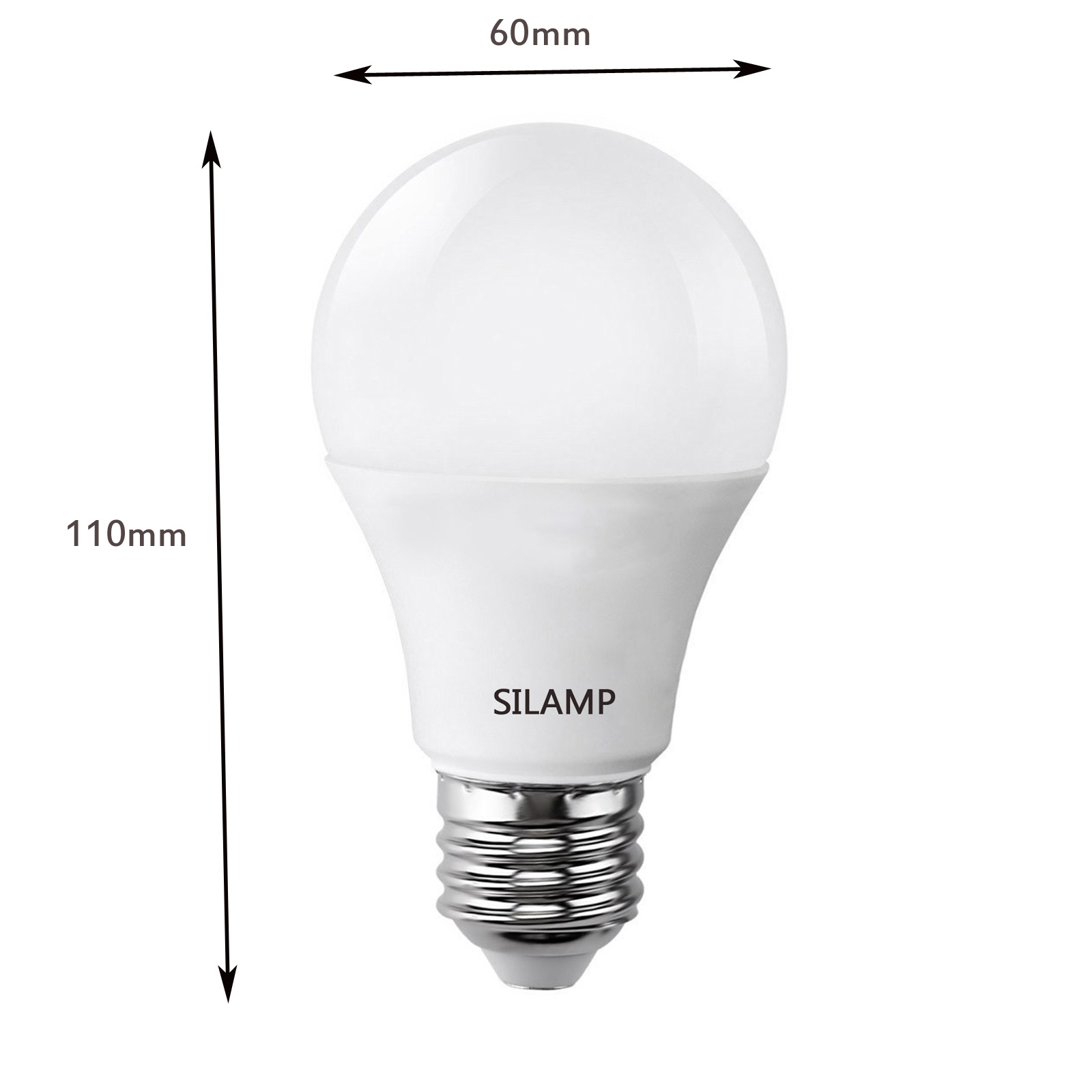 Bóng đèn led tròn công suất 9W đui xoáy E27