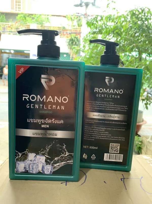 Dầu gội Romano dành cho nam,  hàng Thái Lan