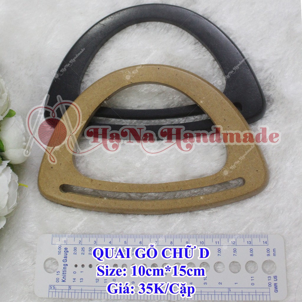 Quai Gỗ Chữ D (49k/cặp)