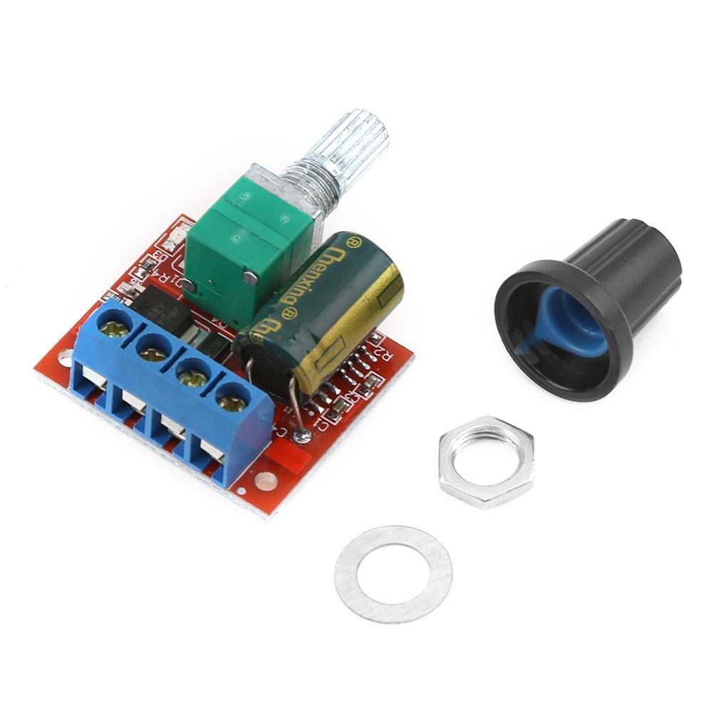 Mini 5A 90W PWM 5-28V DC-DC Motor Speed Controller Module