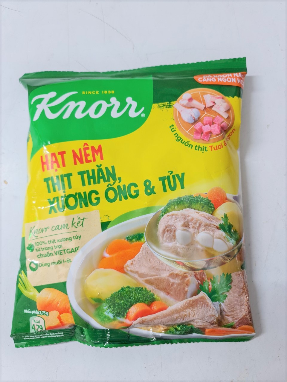 Hạt nêm thịt thăn xương ống và tủy knorr pork seasoning