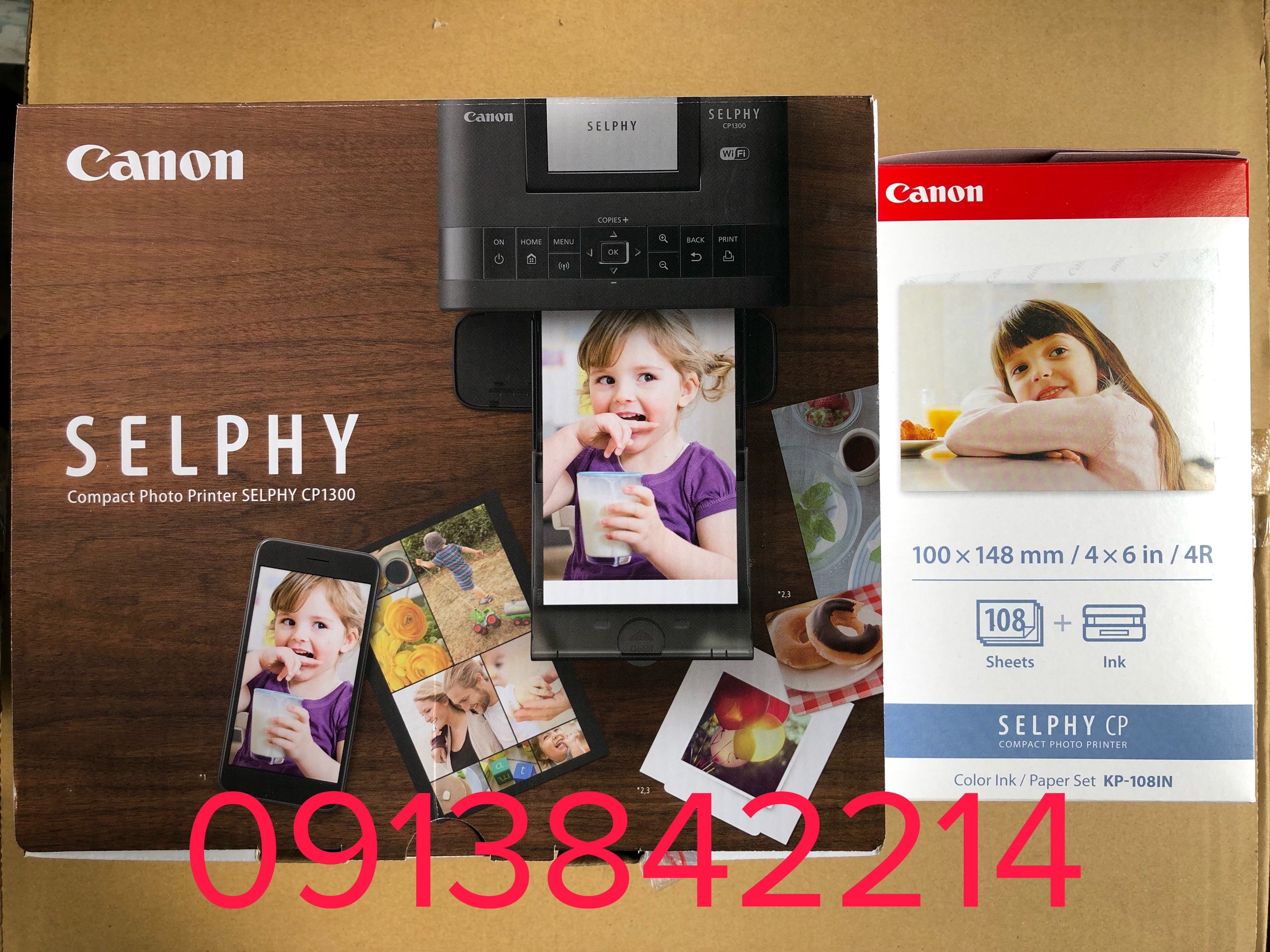 Máy in ảnh Canon CP1500(shelpy cp 1500 Wifi không dây)