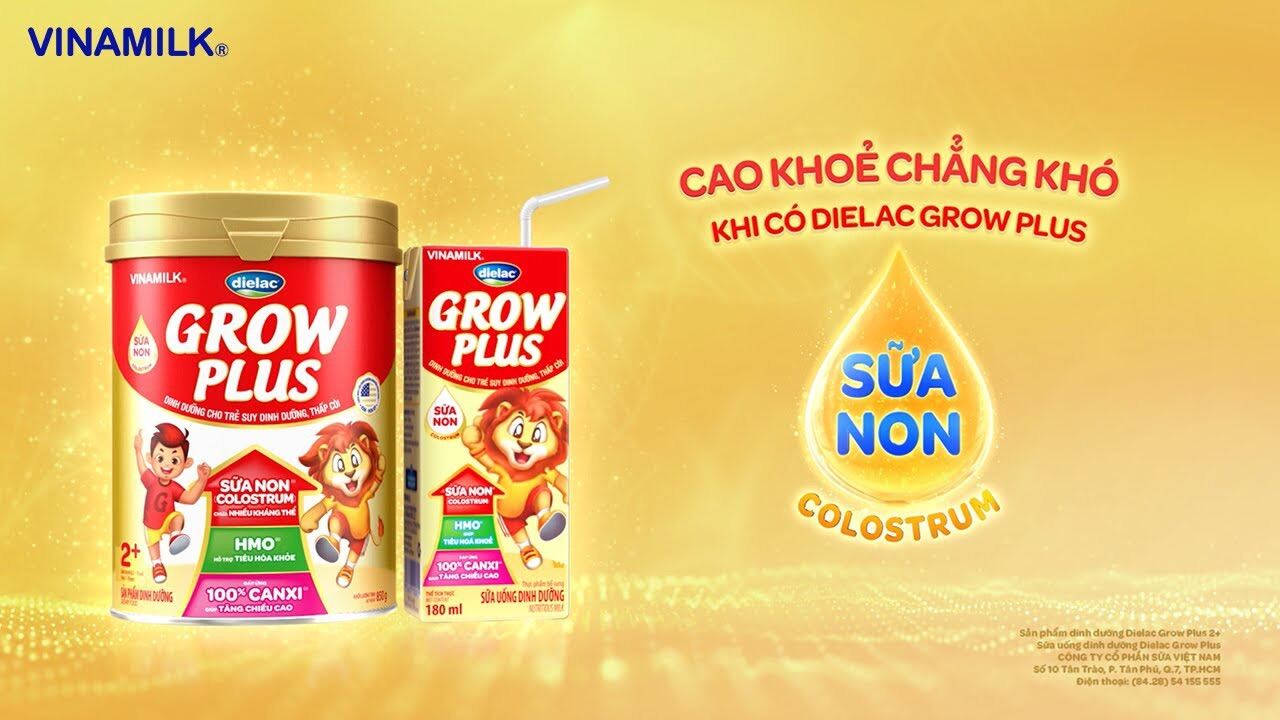 [Hoàn tiền 12%] Sữa Bột VNM Dielac Growplus Đỏ 1+ 1.4kg