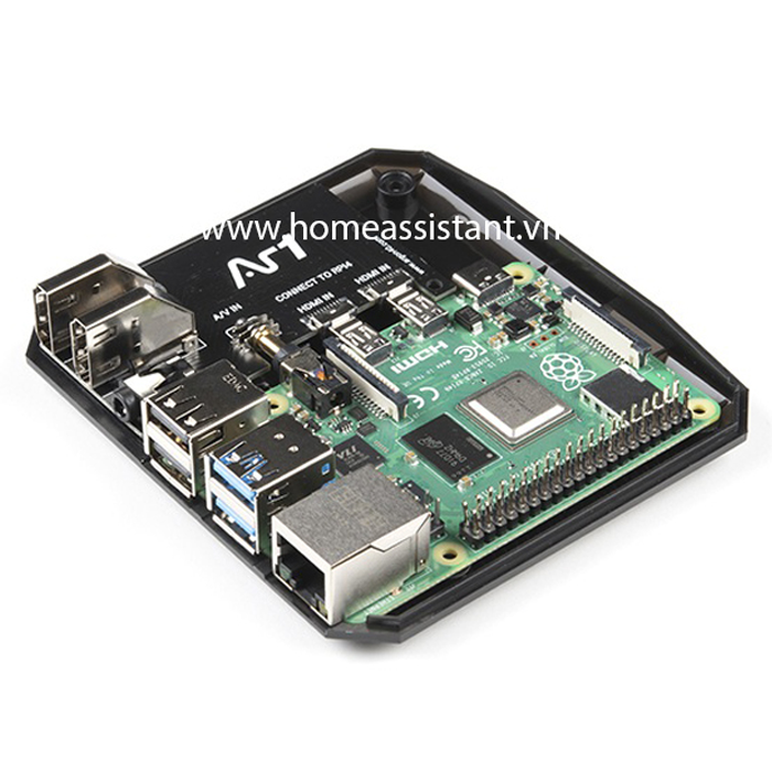 Vỏ Case Nhôm Cho Máy Tính Mini Raspberry Pi 4 Argon One V2