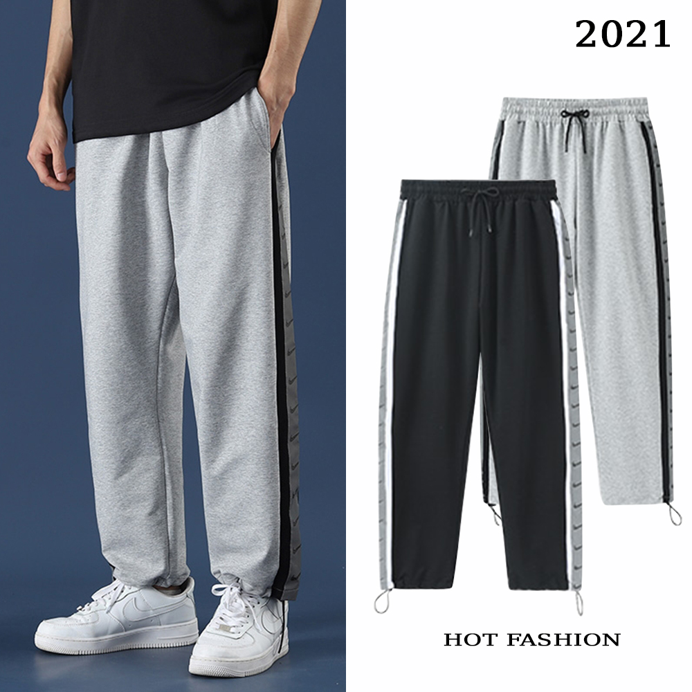 Quần Jogger Nam Rút Gấu Dáng Thể Thao Phối Sọc Sườn Đơn Giản Cá Tính Thời Trang 4MENHN JOGGER 9000082