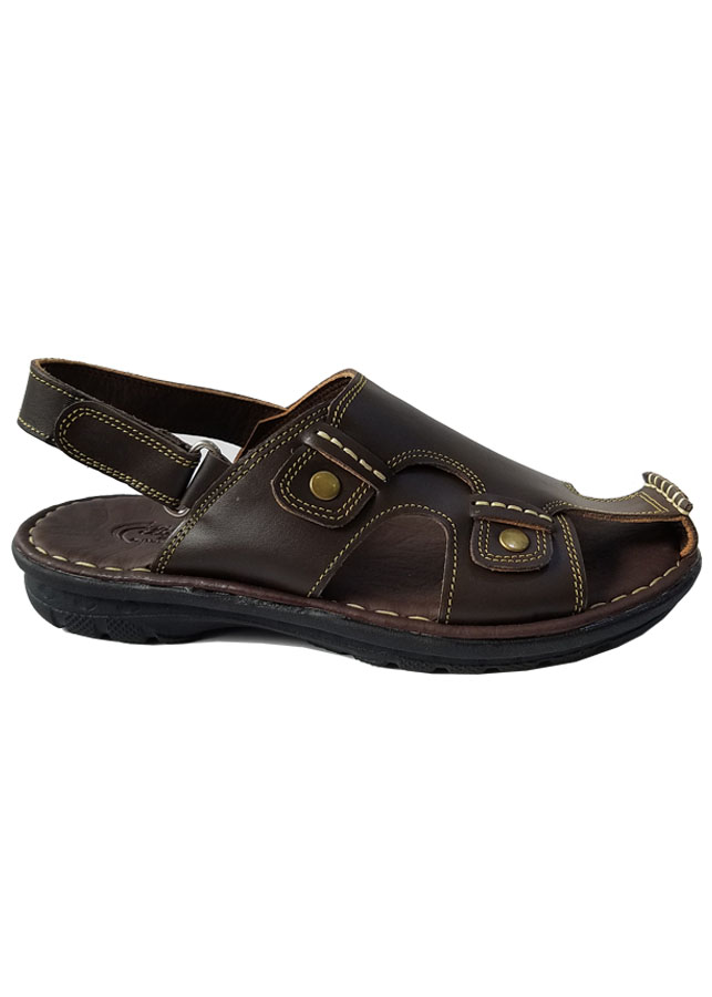 Giày Sandal Nam Bít Đầu Da Bò Thật BIGBEN SD142