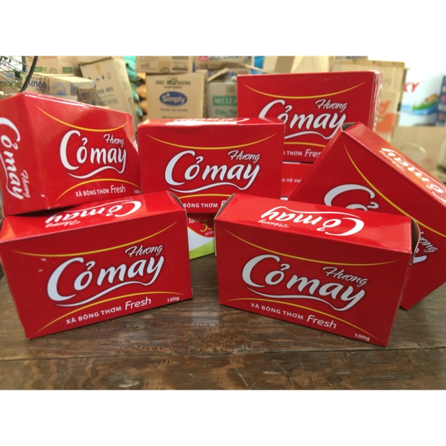 Xà phong thơm, xà bông thơm cỏ may - 100g siêu thơm