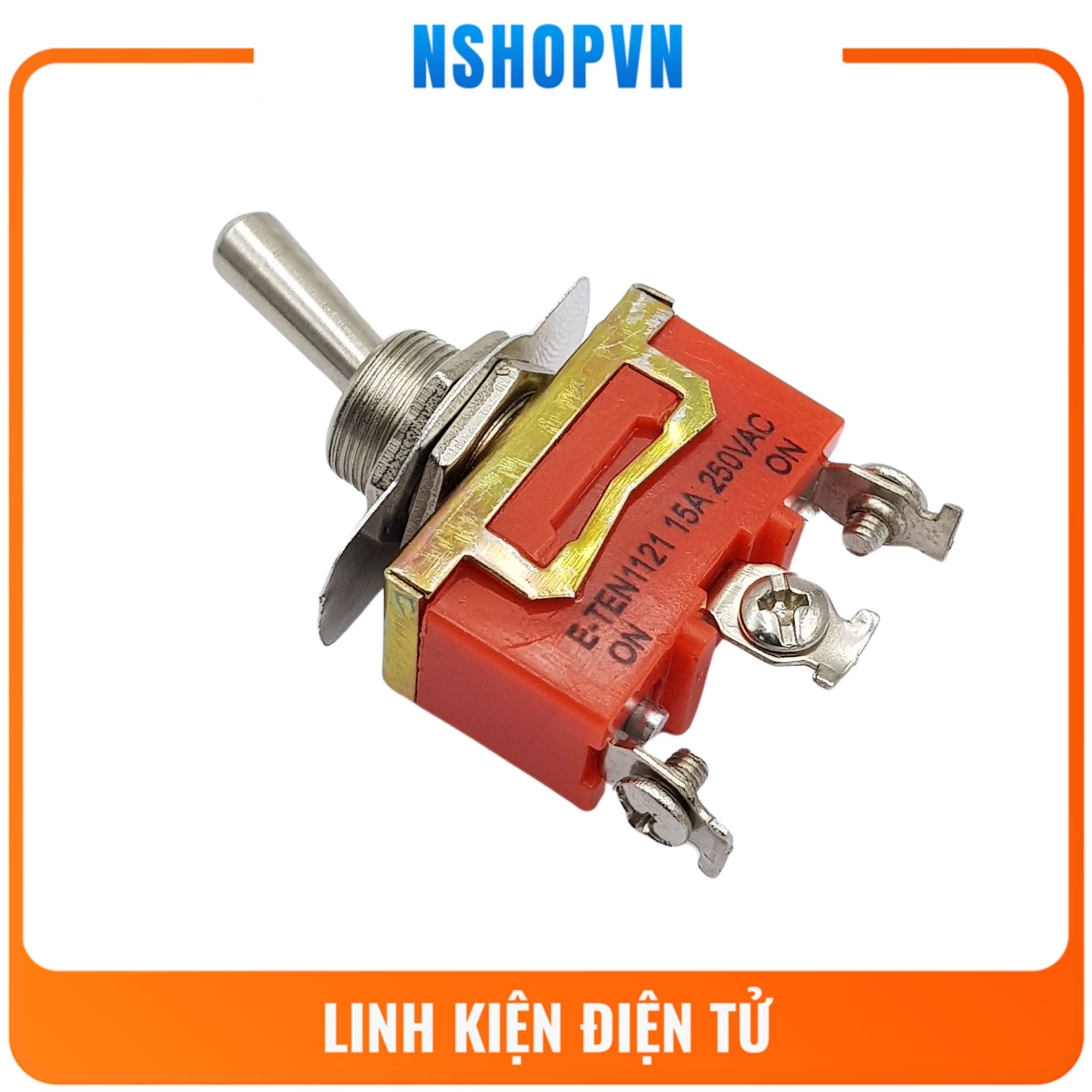 Công tắc gạt 3 chân 15A (2 trạng thái)
