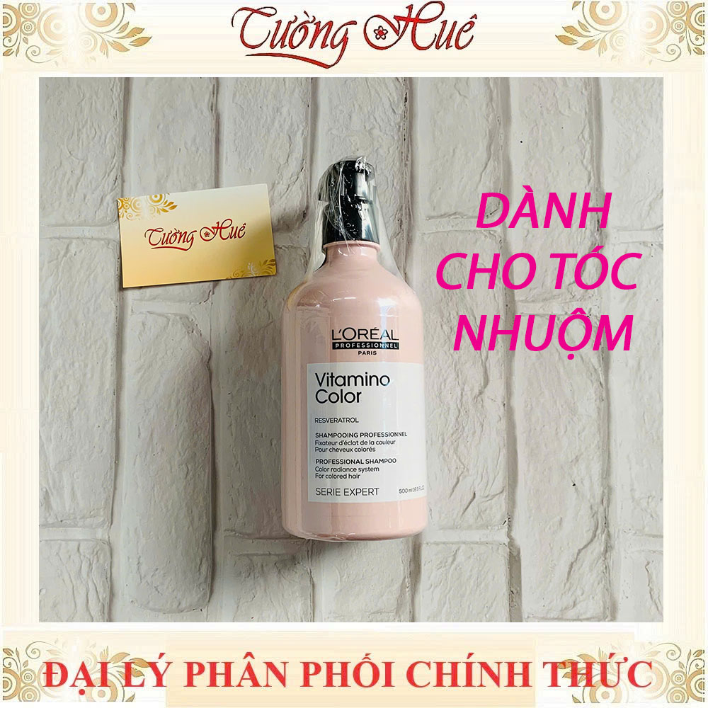 Dầu Gội Loreal Serie Expert Chăm Sóc Tóc Chuyên Sâu Shampoo - 500ml (Có lựa chọn)