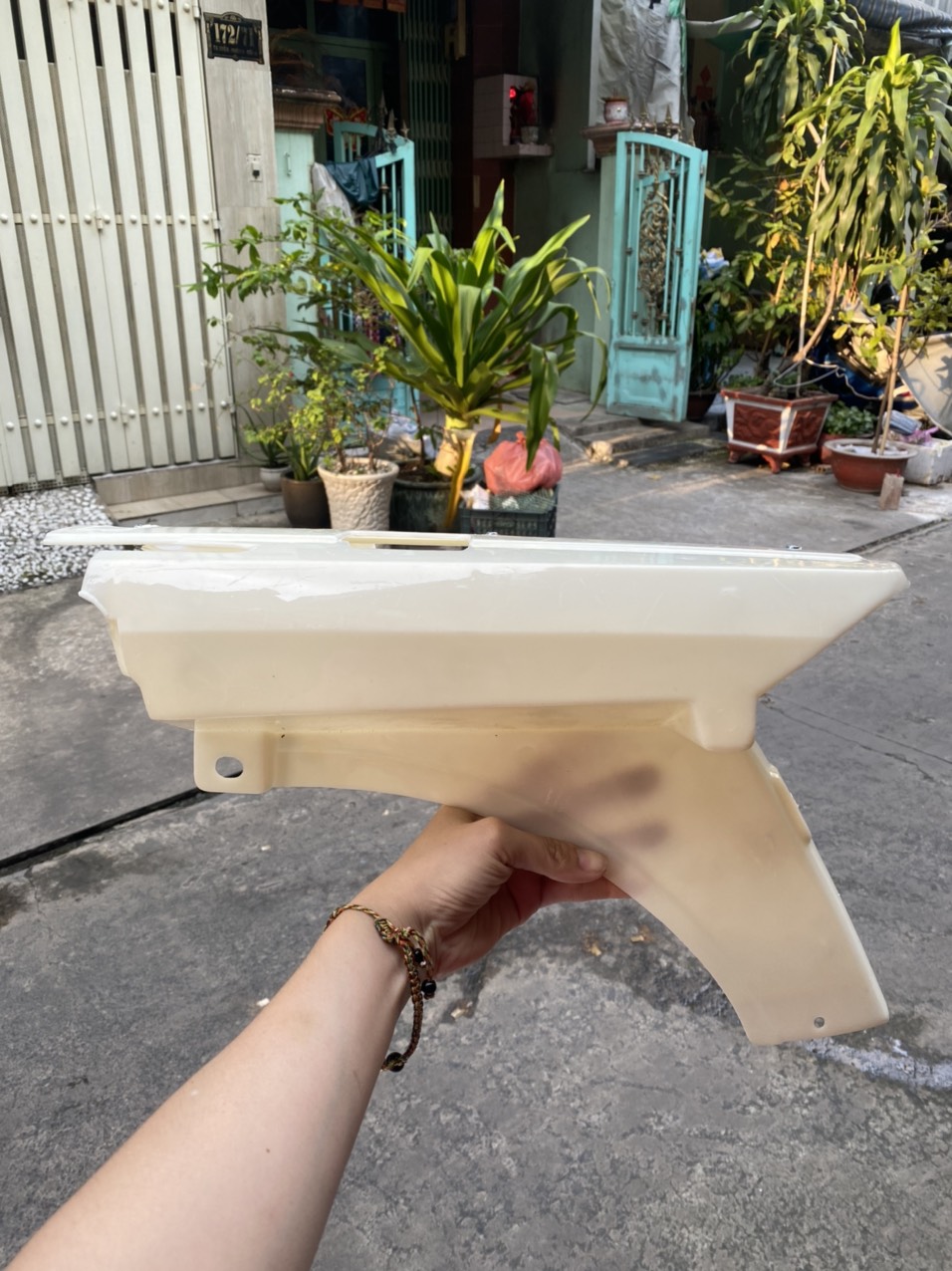 DÀN ÁO XE CITI 100 DAELIM NHỰA ABS ( KHÔNG SƠN ) - ĐỜI CITI PHUỘC