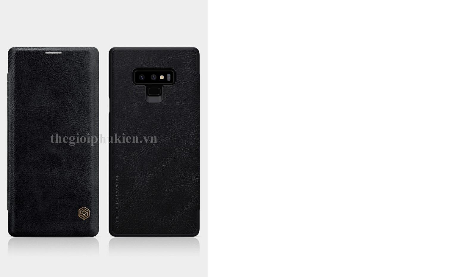 Bao da Samsung Galaxy Note 9 NILLKIN Qin xịn da thật