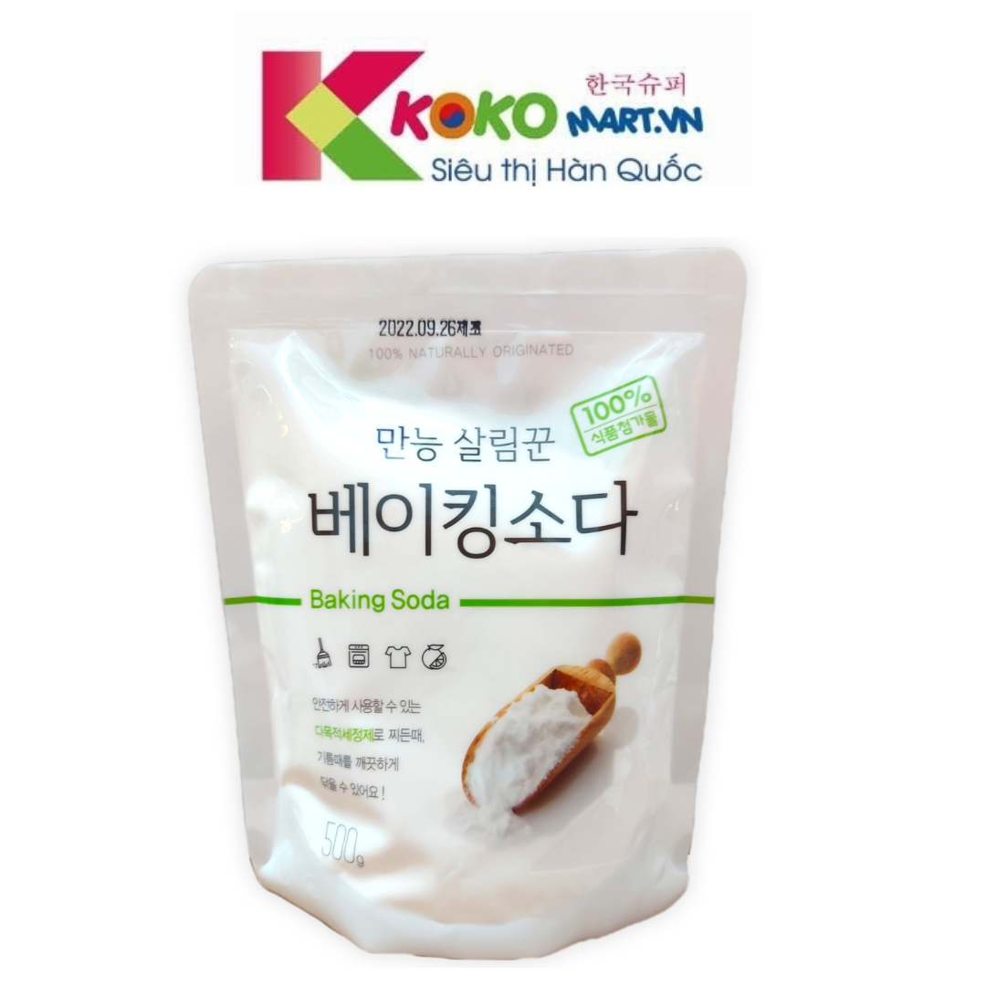 Bột tẩy rửa baking soda hàn quốc 500g