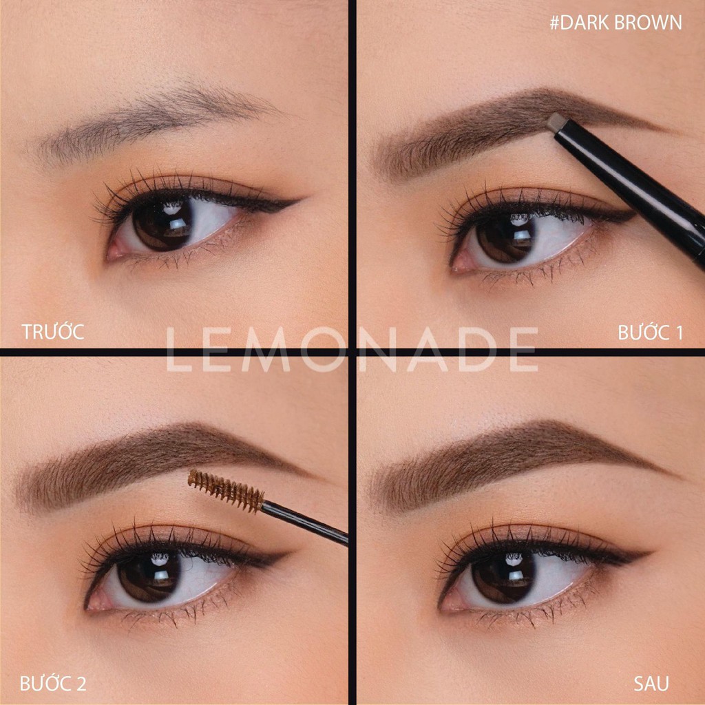 CHÌ KẺ LÔNG MÀY 2 ĐẦU LEMONADE WANT IT GO IT DUAL EYEBROW