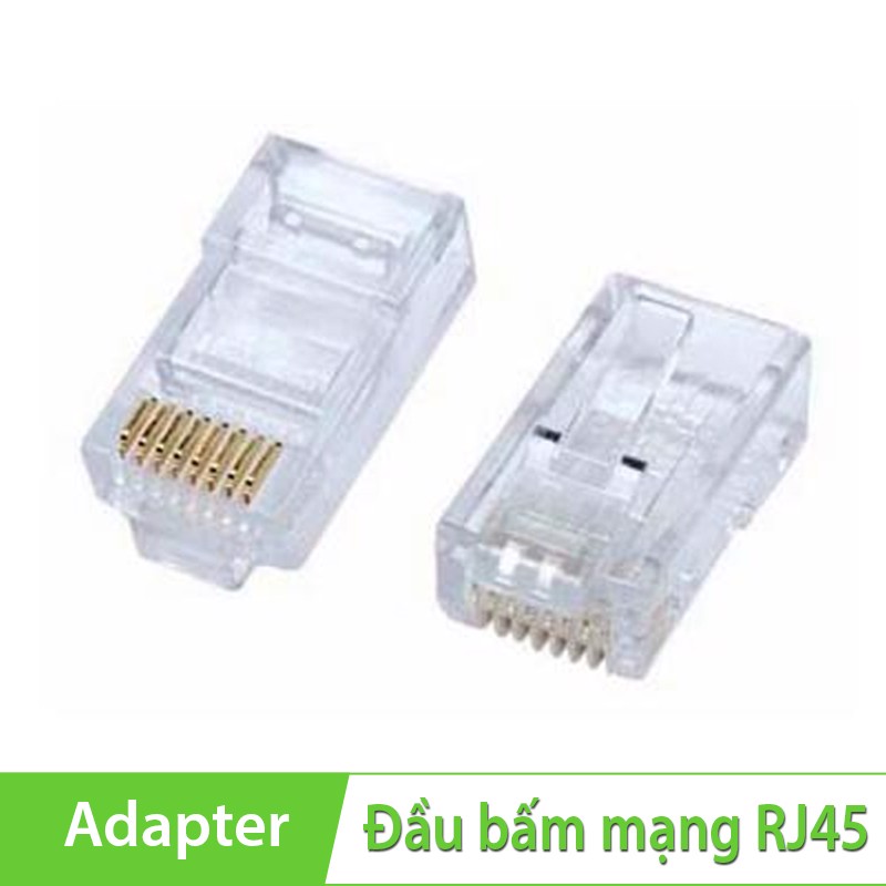 [HCM]Đầu bấm mạng RJ45 cat5e ( 100 CÁI )