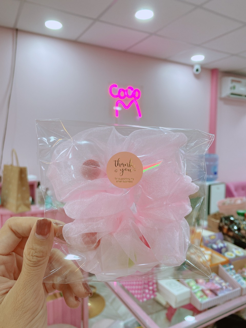 Cột Tóc Vải Scrunchies - Dây Buộc Tóc Scrunchies