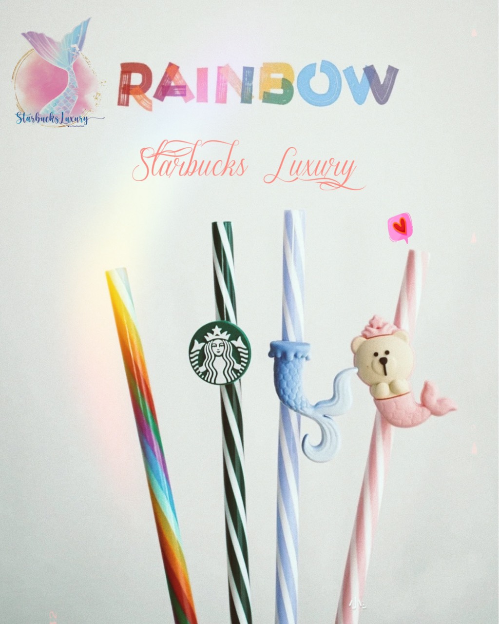 [AUTH] Ống hút toper chính hãng Starbucks