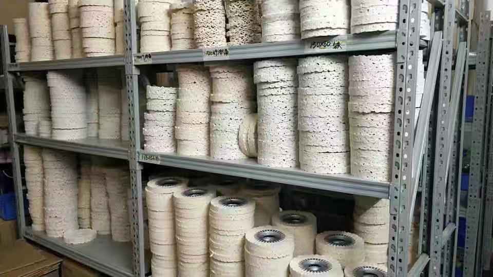 Phớt vải đánh bóng máy dán cạnh