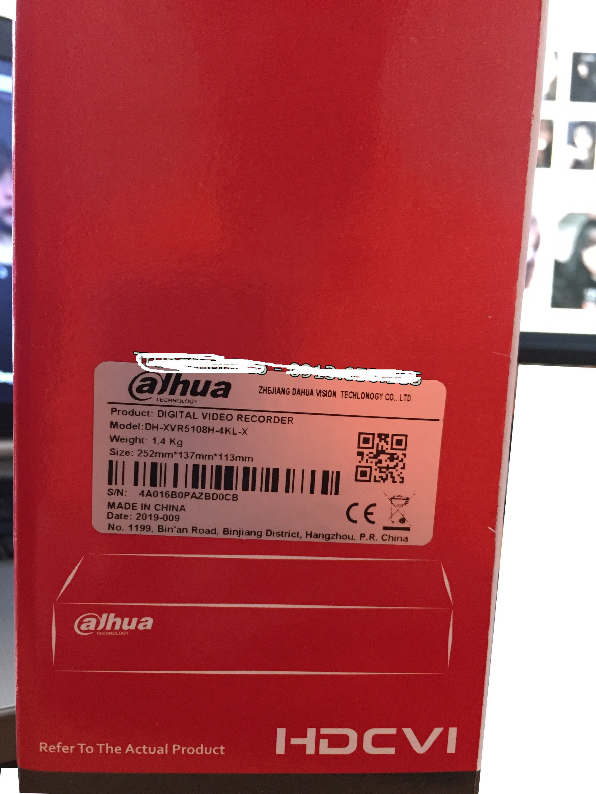 Đầu Ghi Hình Dahua XVR5108HS-i3Quốc Tế