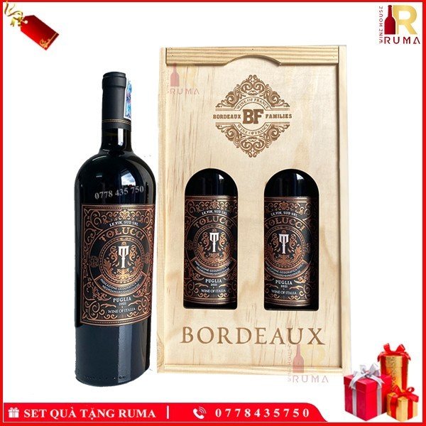 Vang đỏ Ý Tolucci 14 chính hãng 750 ml