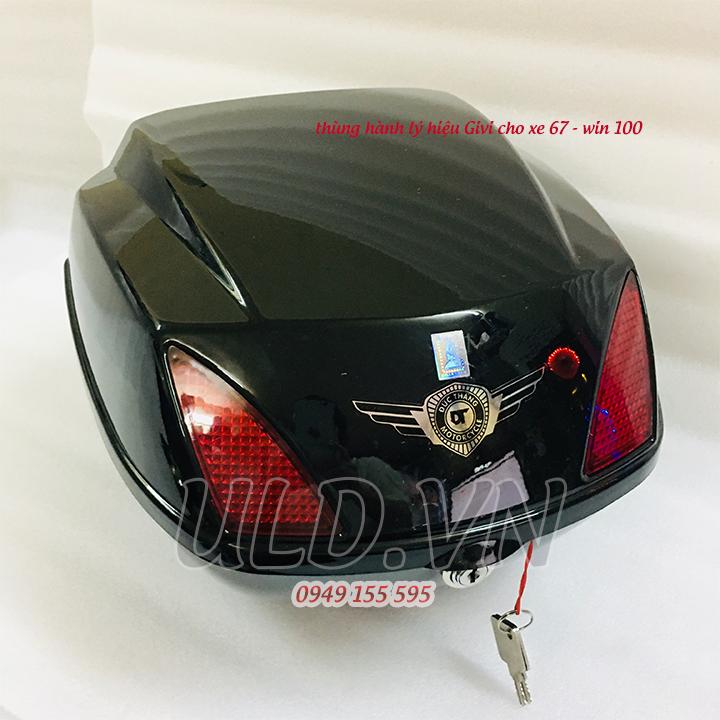 [HCM]thùng hành lý xe 67 - win 100 hiệu Givi