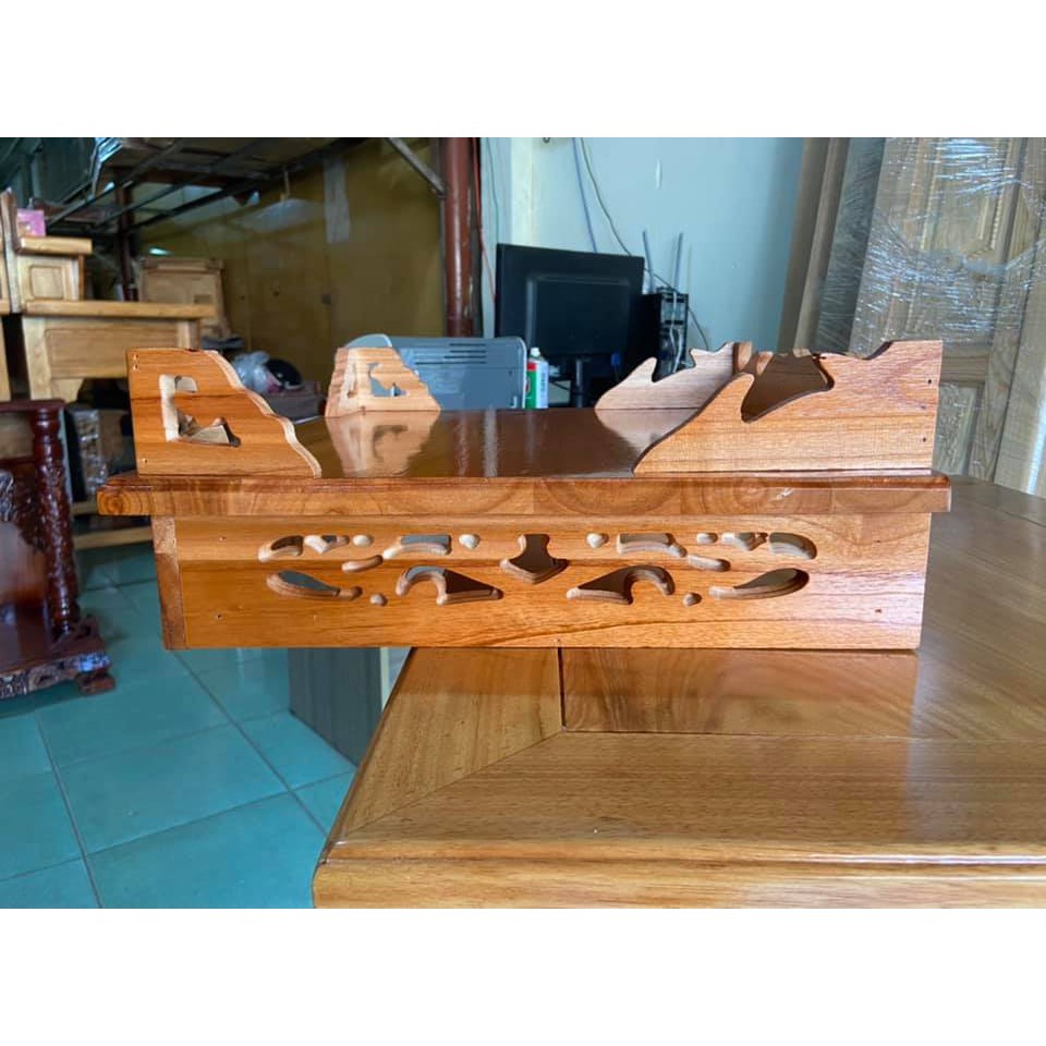 bàn thờ treo tường hoa sen 50cm