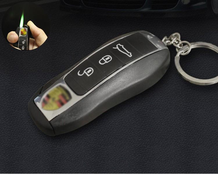 Bật lửa gas móc khóa hình Remote xe Porsche TH165 Gia Phú