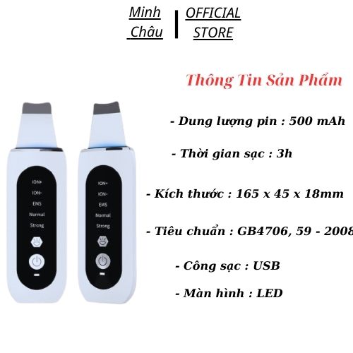 Máy cà da chết | máy cà mụn cám mụn ẩn tích điện