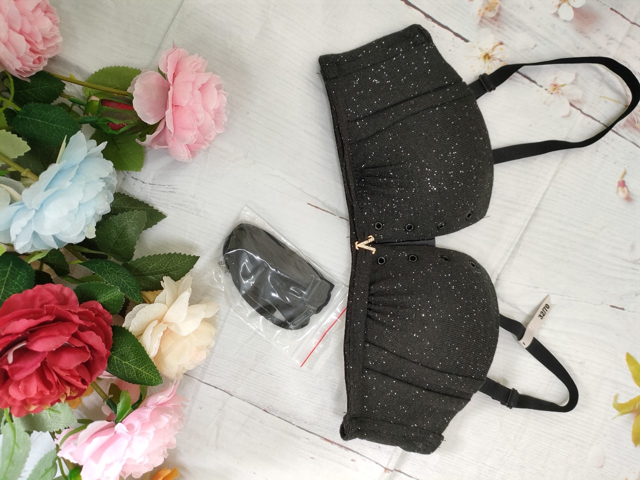 ÁO NGỰC RÚT DÂY CHUÔNG MÚT CUP NGANG MỎNG SIÊU MỀM