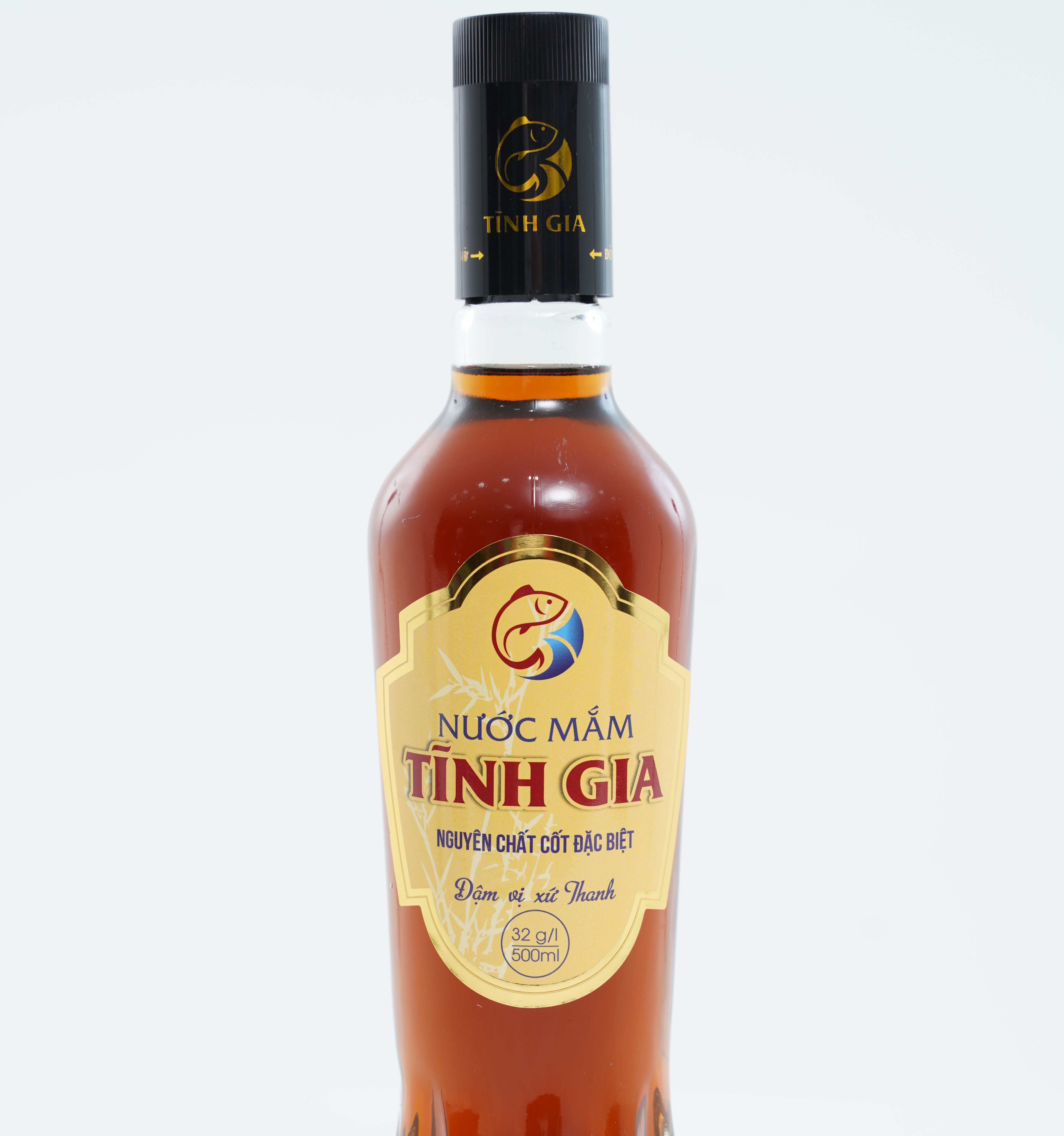 Nước mắm cá cơm Tĩnh Gia - Độ đạm 36 thủy tinh 500ml