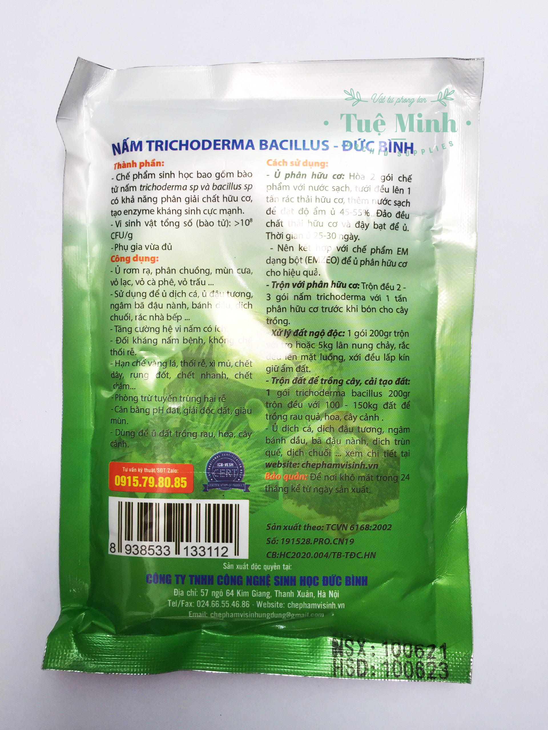 Nấm Đối Kháng Trichoderma Phòng Trừ Nấm Cho Cây Trồng