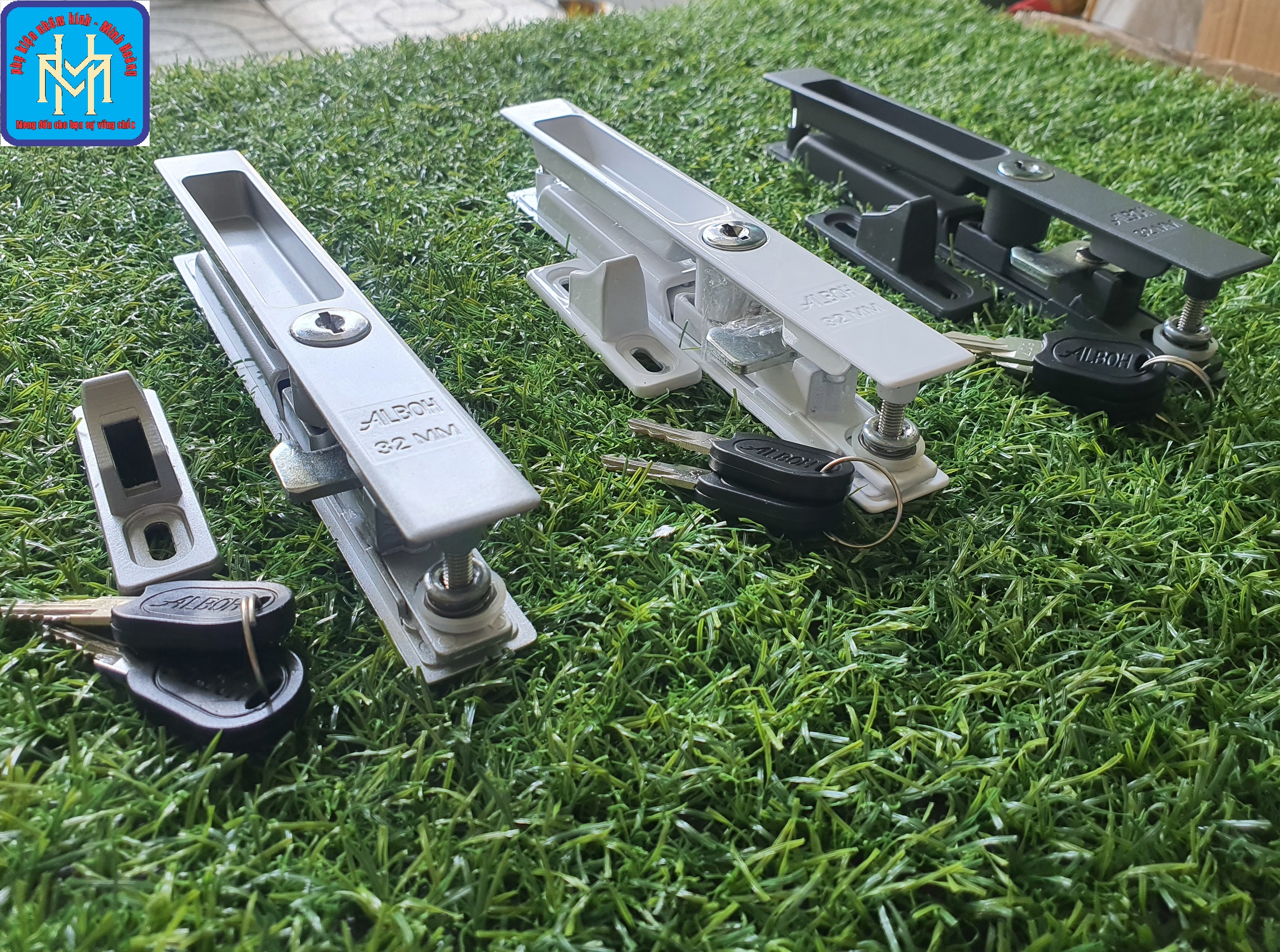Khóa âm cửa lùa TB hiệu ALBOH loại tốt