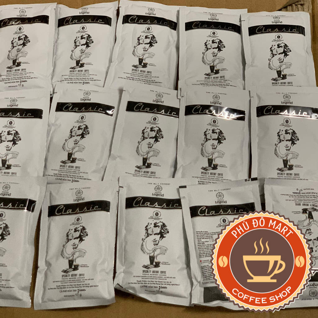 ( Freeship ) Cà Phê Sữa Trung Nguyên Legend Classic - Bịch 50 Gói