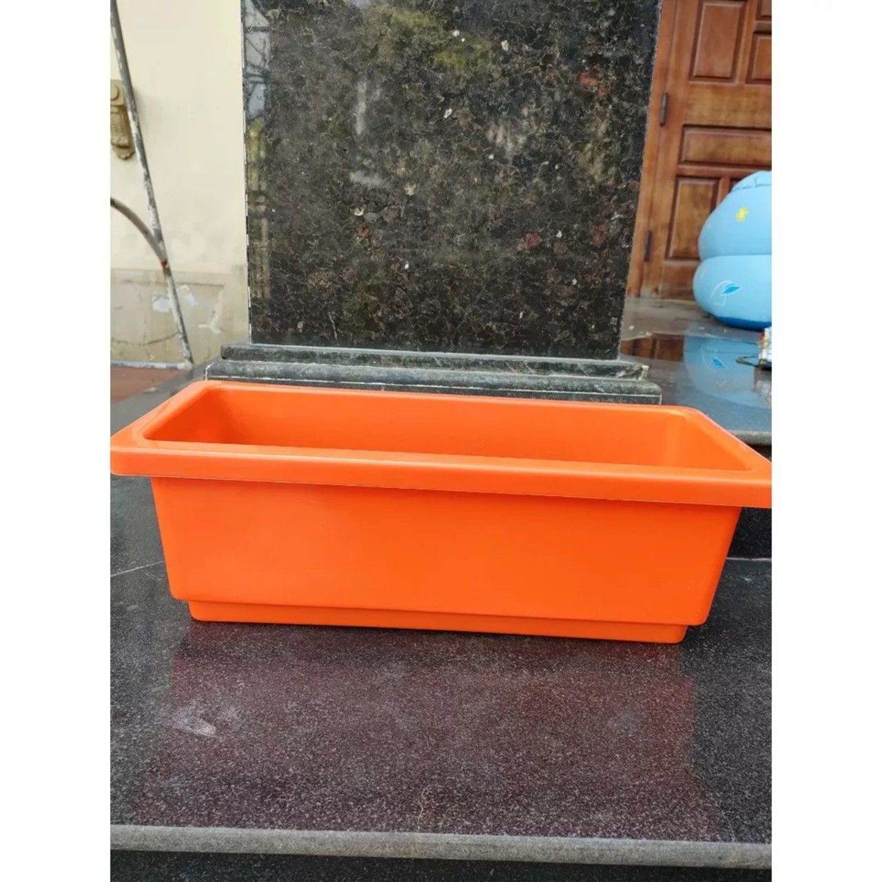 Combo 10 chậu nhựa dài thông minh size 48x20x16cm