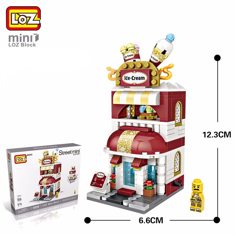 [HCM]Bộ xếp hình Loz Mini Street