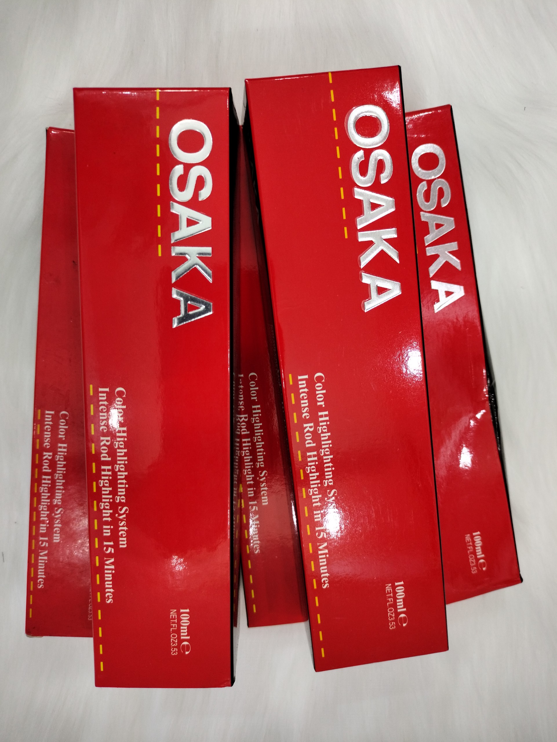 63 mã Màu nhuộm tóc Osaka 100ml [Giá trên không có oxy trợ nhuộm và không có bao tay]