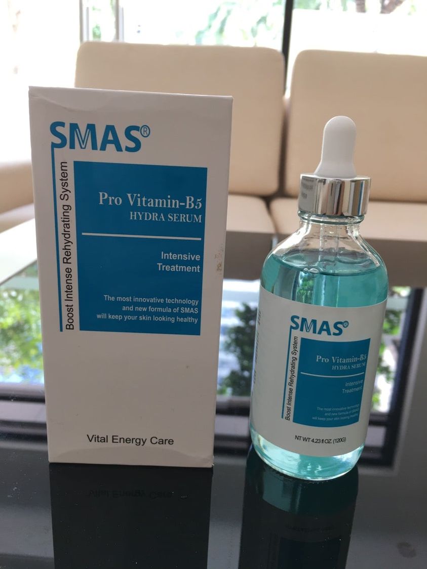 Tinh Chất Phục Hồi Và Cấp Ẩm Smas Pro Vitamin B5 Hydra Serum