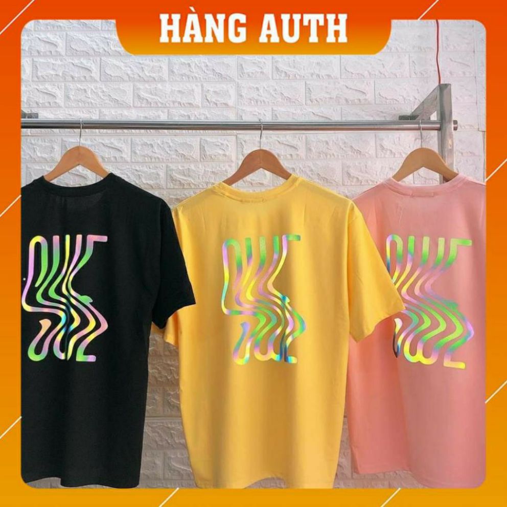 Áo thun TAY NGẮN phản quang 7 màu SWE lượn sóng (CHỤP FLASH)(TAY LỠ IB)