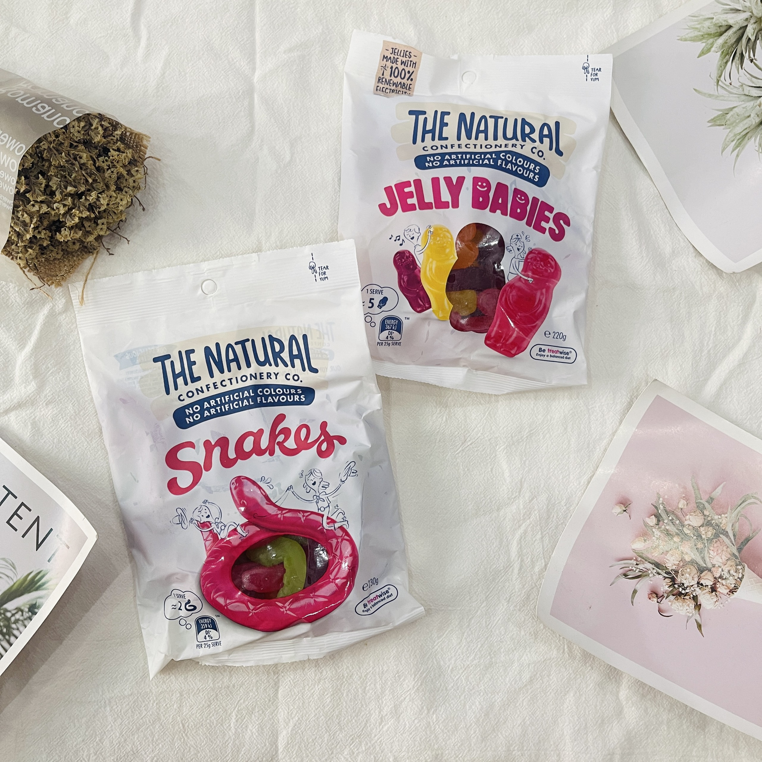 Kẹo dẻo trái cây The Natural nhập Úc
