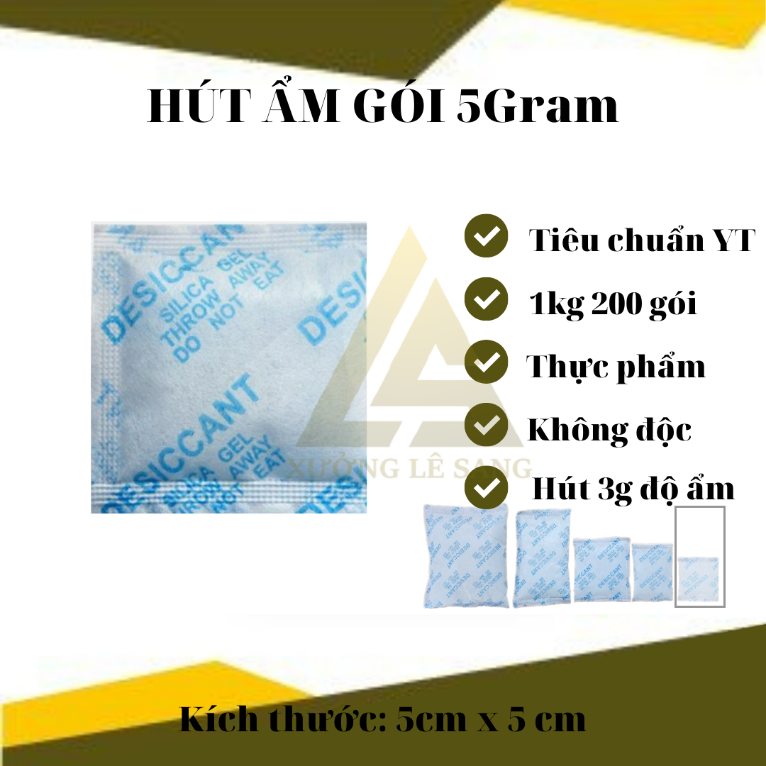Gói Hút ẩm 5gr 1kg