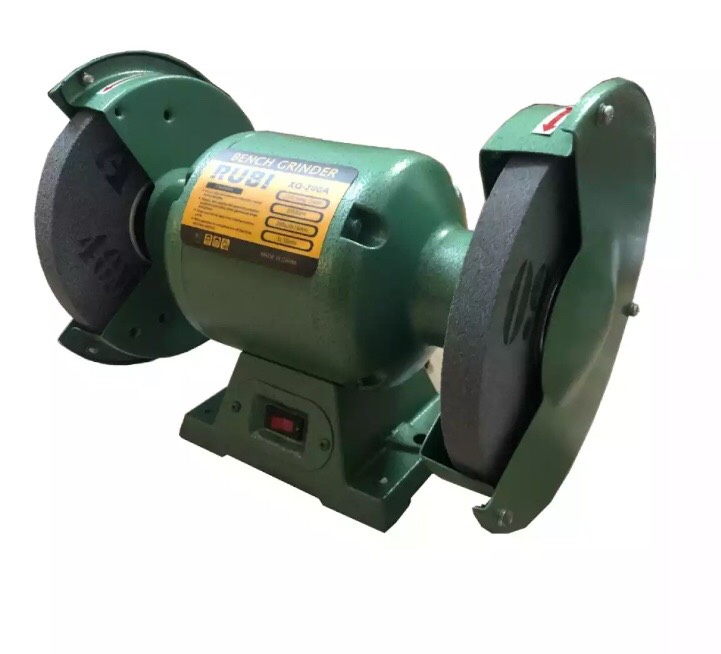 Máy mài kim loại 2 đá cao cấp rubi 550w đường kính lưỡi r150 mm 1/2hp - cam kết 100% dây đồng