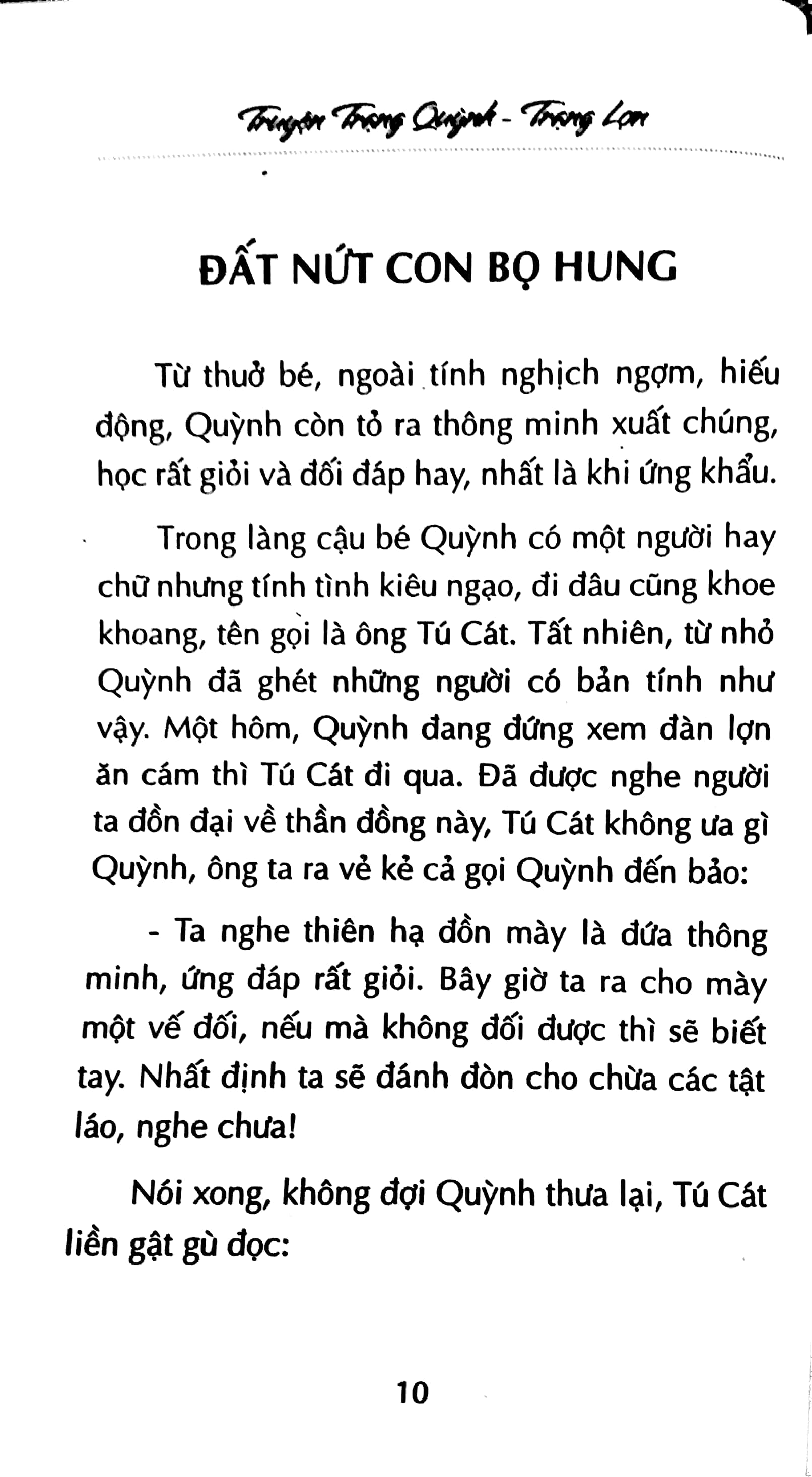 Fahasa - Truyện Trạng Quỳnh Trạng Lợn