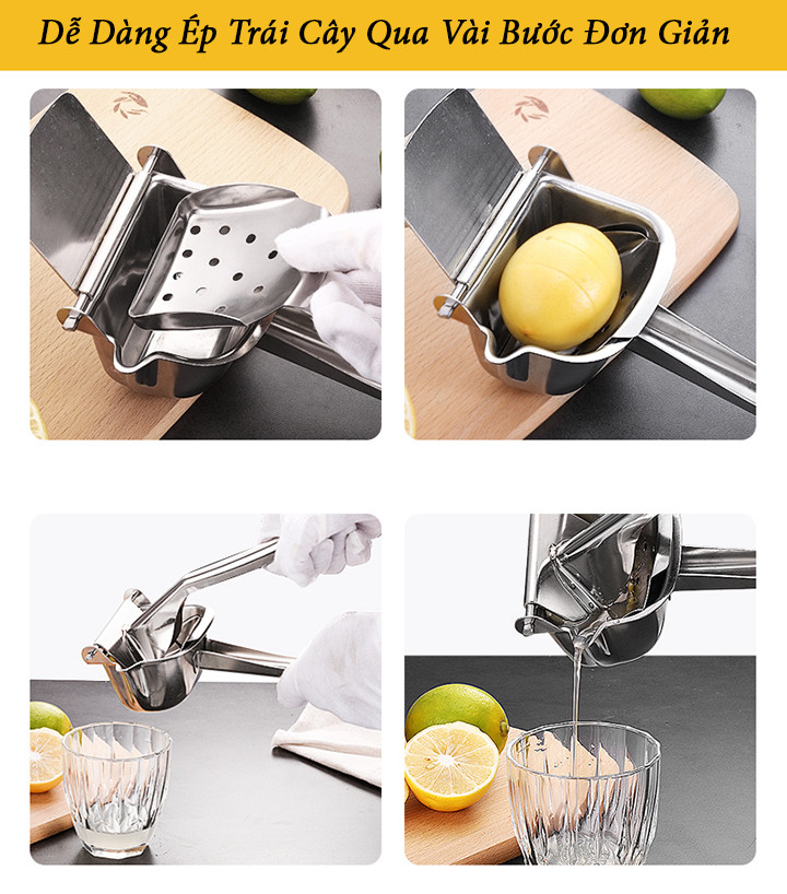 DỤNG CỤ ÉP TRÁI CÂY INOX NGOCTRANSHOP - NT9051
