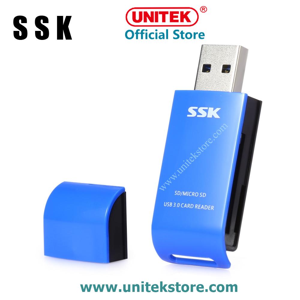 [UNITEK STORE] Đầu đọc thẻ nhớ Card Reader USB 3.0 SSK 331