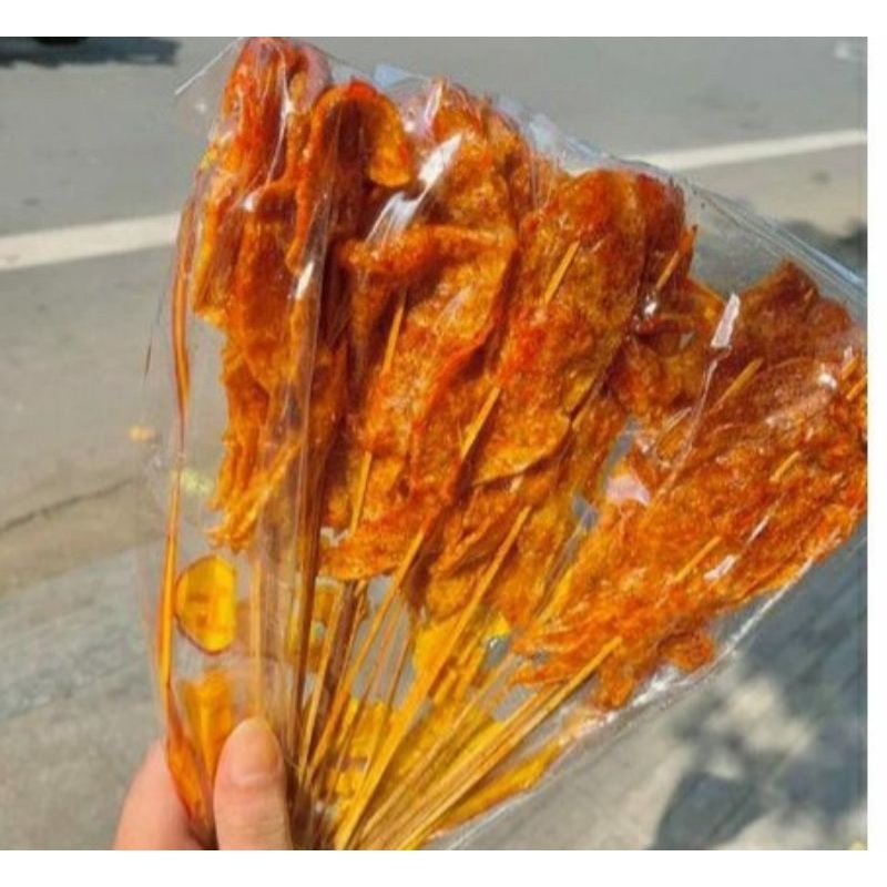 CÁ XIÊN XE TẨM VỊ THÁI LAN GÓI 100G
