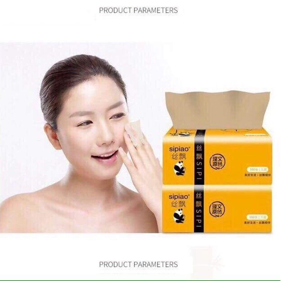 2 Gói giấy ăn gấu trúc siêu dai