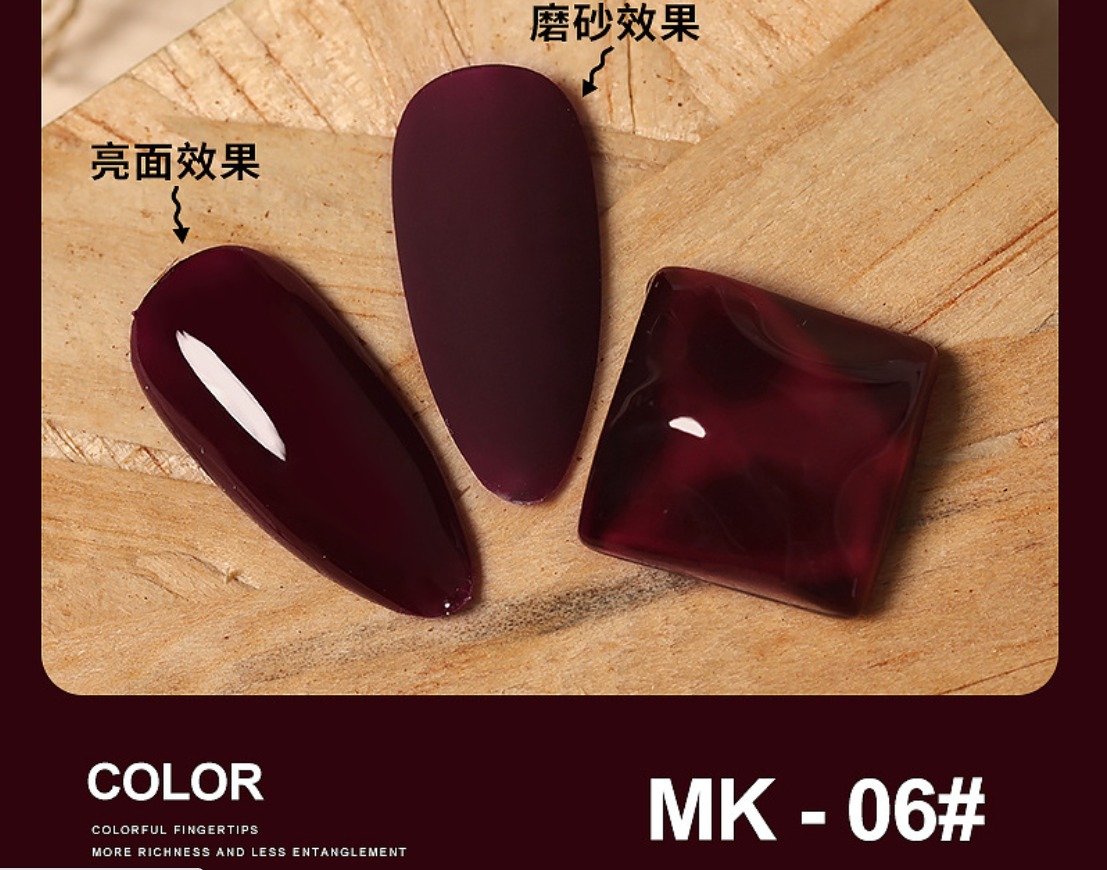 SƠN GEL AS NÂU ĐỎ SANG CHẢNH - mã MK