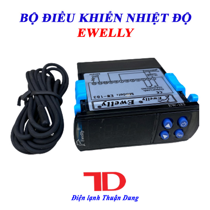 Bộ điều khiển nhiệt độ kho lạnh Ewelly EW181H EW183 - Điện Lạnh Thuận Dung
