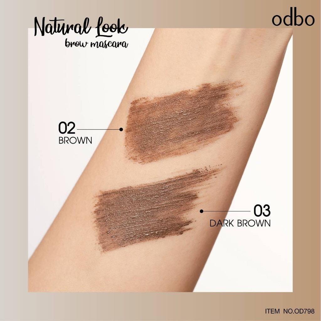 Mascara Chân Mày Odbo Natural Look Thái Lan