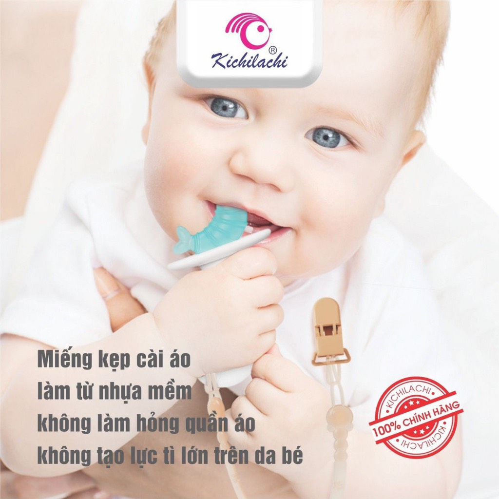 Dây đeo ti giả silicon Kichilachi cho bé