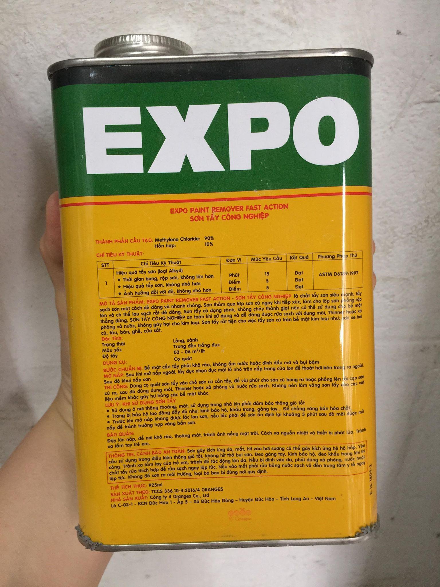 Chất tẩy sơn EXPO cực mạnh